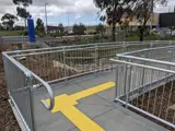 DDA Disability safety handrails and barriers fitted using Interclamp tube clamp and key clamp fittings