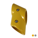 Interclamp 129 Yellow GRP 60° angle handrail fitting
