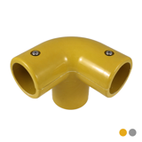 Interclamp Yellow GRP 128 - 90° corner fitting