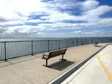 Interclamp black pedestrian barriers installed at the port of Geelong 