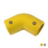 Interclamp 120 Yellow 120° elbow handrail fitting